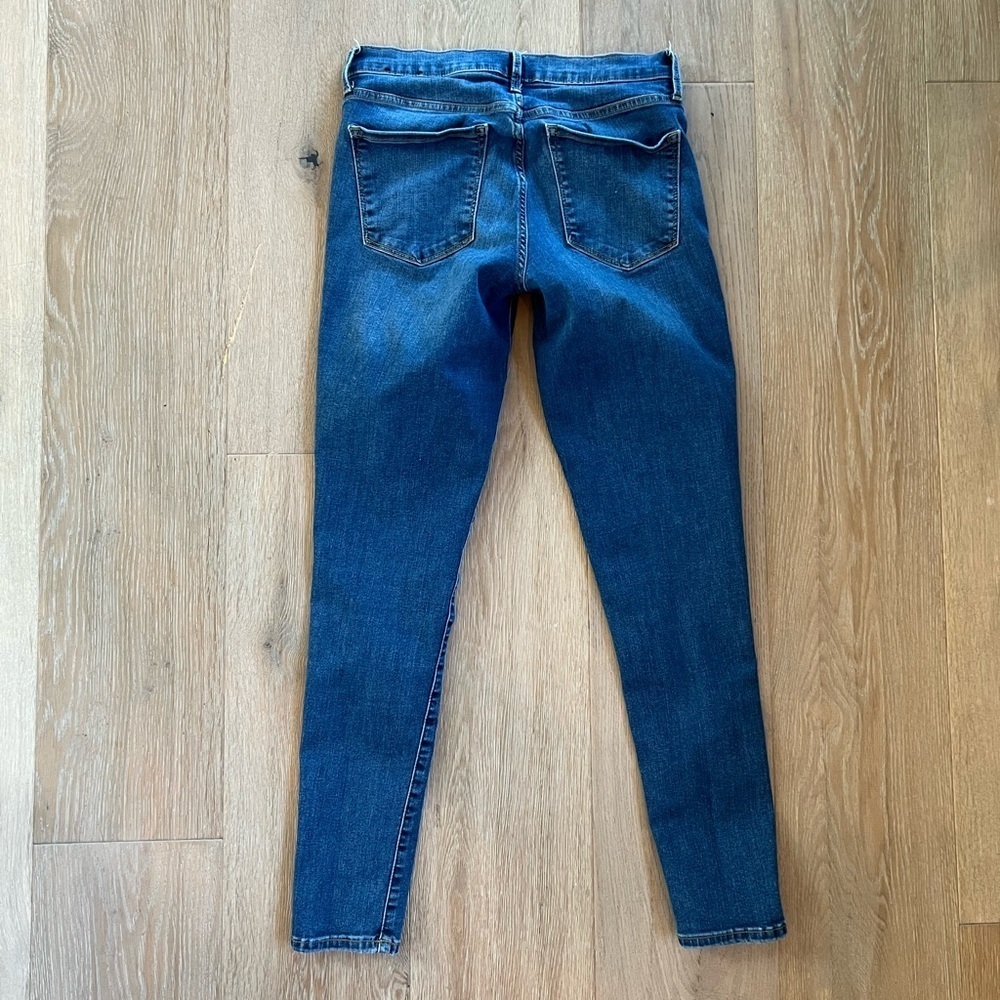 Gap Women True Skinny Denim Jeans Size 28 Regular Mid Rise - Picture 7 of 12
